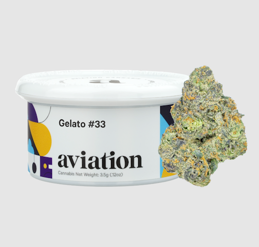 Aviation cannabis - GELATO #33