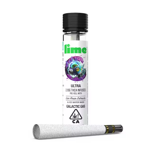 Lime - GALACTIC GAS - ULTRA INFUSED PREROLL 2.15G