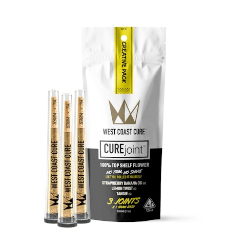 West coast cure - CREATIVE 1G - VARIETY 3 PACK