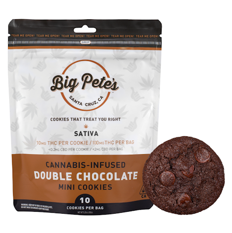 Big pete's treats - SATIVA DOUBLE CHOCOLATE 10 PACK