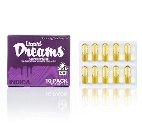 Liquid dreams - 50MG INDICA - 10 PACK