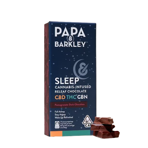 Papa & barkley - DARK CHOCOLATE POMEGRANATE CBN BAR