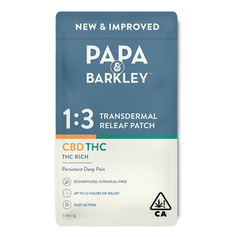 Papa & barkley - 1:3 THC RELEAF PATCH