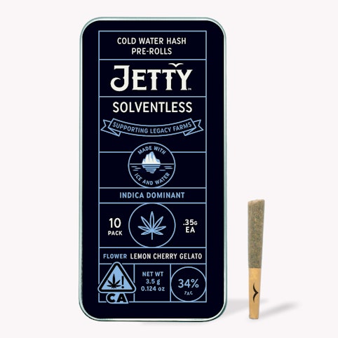 Jetty - LEMON CHERRY GELATO SOLVENTLESS 10 PACK