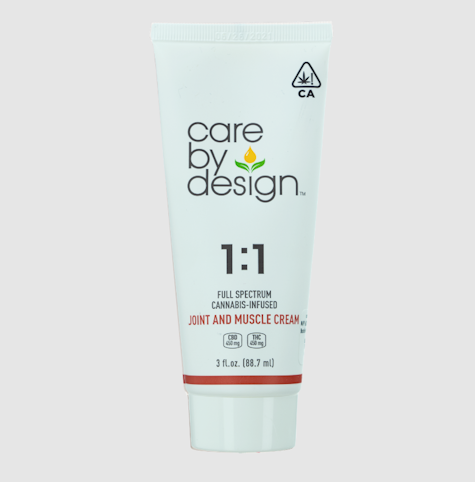 Care by design - 1:1 JOINT AND MUSCLE CREAM 3OZ