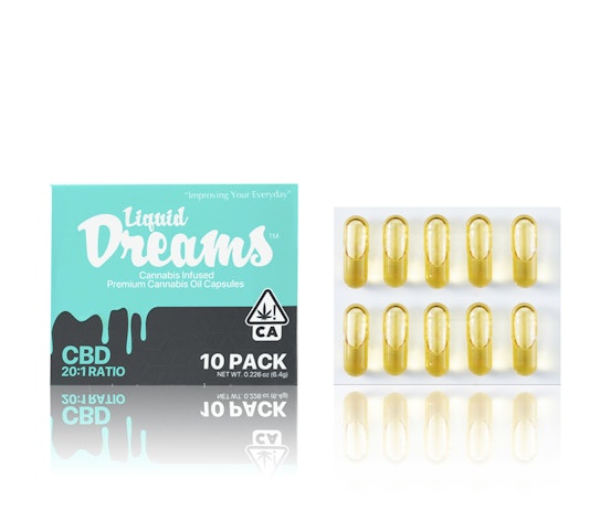 Liquid dreams - CBD 20:1 50 MG - 10 PACK