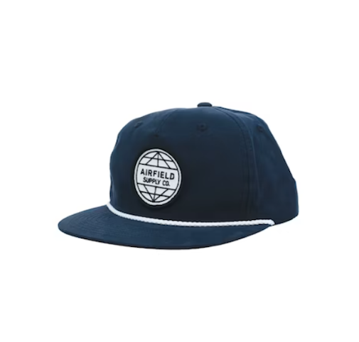 Airfield supply co. - AIRFIELD CIRCLE LOGO HAT - NAVY