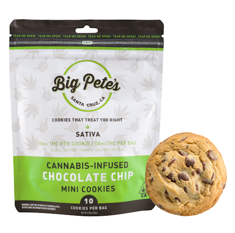 Big pete's treats - SATIVA CHOCOLATE CHIP 10 PACK