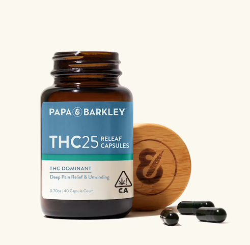 Papa & barkley - RELEAF THC 25MG - 40 CT