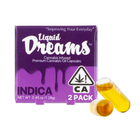 Liquid dreams - 100 MG INDICA - 2 PACK