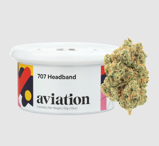 Aviation cannabis - 707 HEADBAND